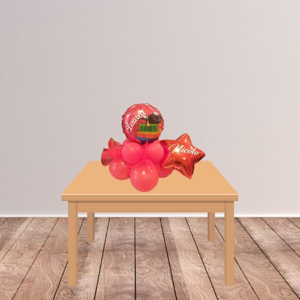 Composizione da tavolo laurea senza volante