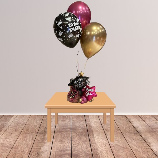 Composizione da tavolo laurea