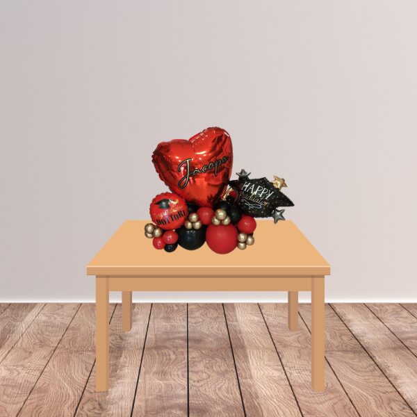 Composizione da tavolo laurea senza volante