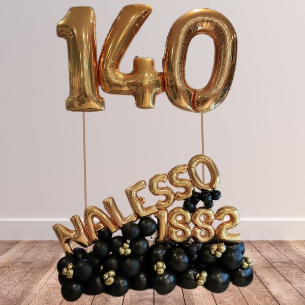 Composizione da terra anniversario negozio