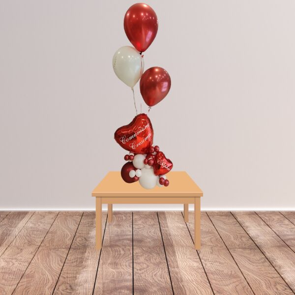 Composizione da tavolo comunione e cresima