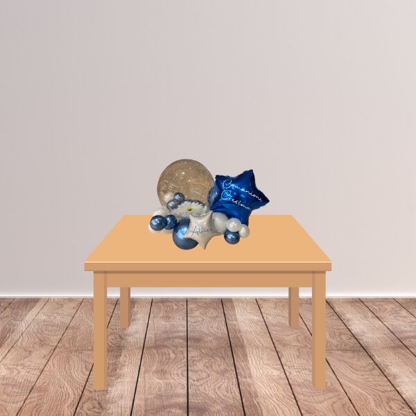 Composizione da tavolo comunione cresima senza volante