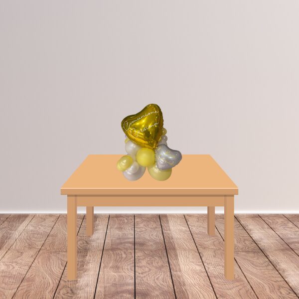 Composizione da tavolo comunione cresima senza volante