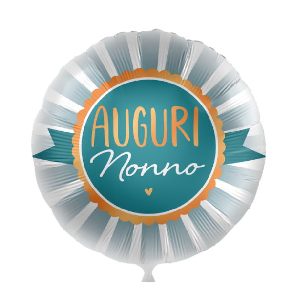 ⚪ round auguri nonno