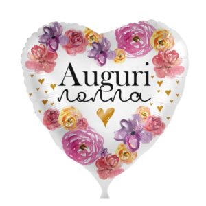⚪ cuore auguri nonna