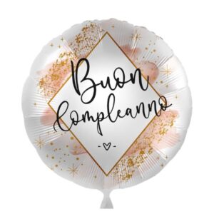⚪ round buon compleanno