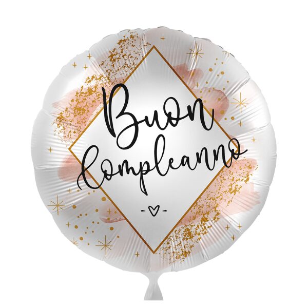 ⚪ round buon compleanno