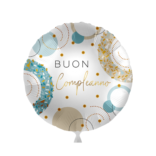 ⚪ round buon compleanno