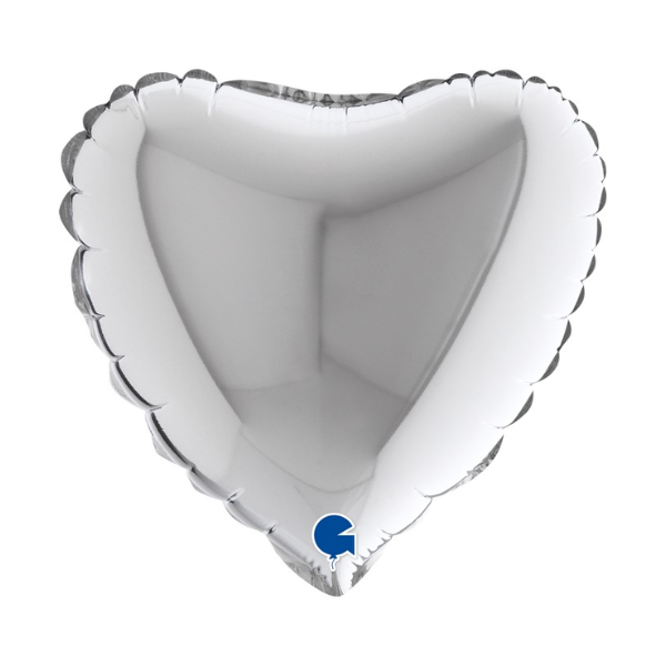 🟠 cuore argento