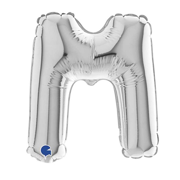 🟠 lettera M argento