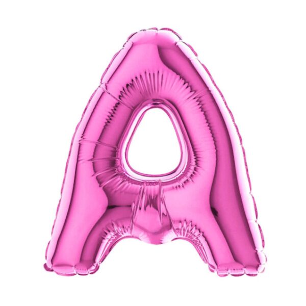 🟠 lettera A fuxia