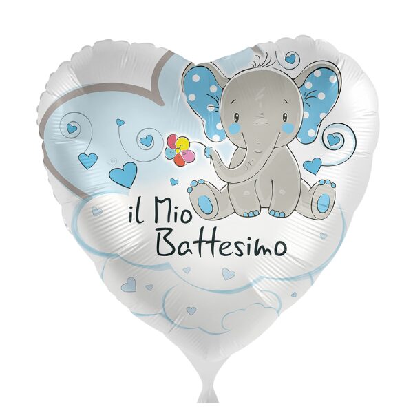 ⚪ cuore il mio battesimo elefante celeste