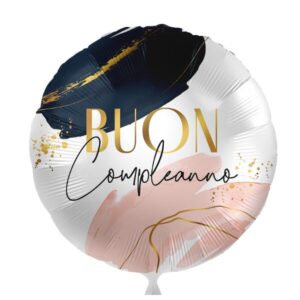 ⚪ round buon compleanno
