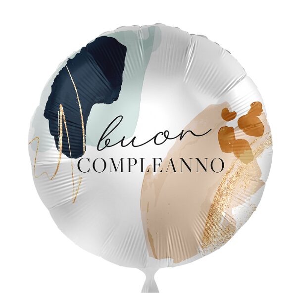 ⚪ round buon compleanno