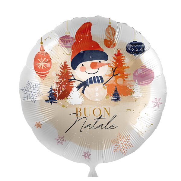 ⚪ round buon natale