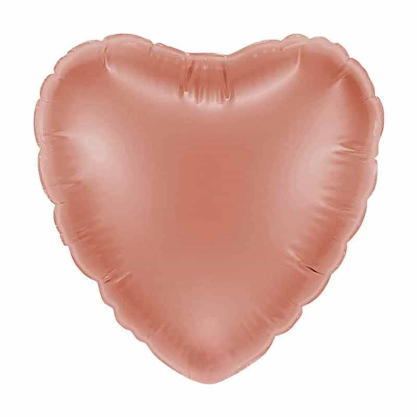 🟠 cuore rosa gold micro