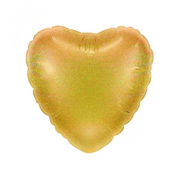 🟠 cuore oro glitter micro
