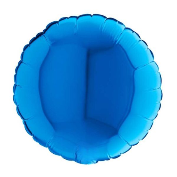 🟠 round blu mini shape