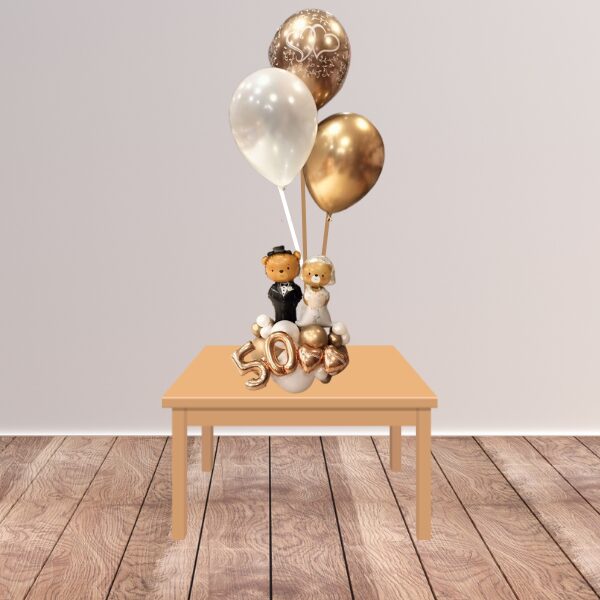 Composizione da tavolo con sposini
