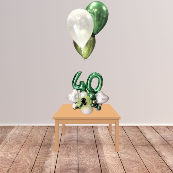 Composizione da tavolo quarantesimo anniversario