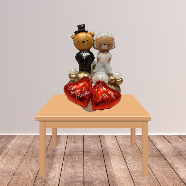 Composizione da tavolo matrimonio