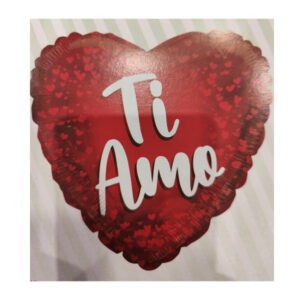 ⚪ cuore con scritta ti amo