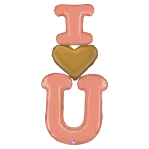 🟤 scritta I love you