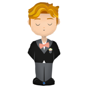 ⚫ sposo figura intera