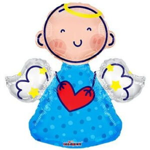 🟢 angelo con cuore rosso