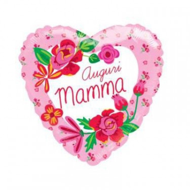 ⚪ cuore auguri mamma