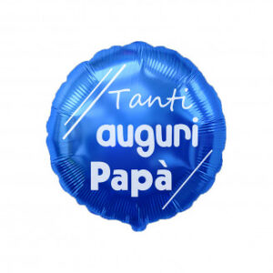 ⚪ round tanti auguri papà