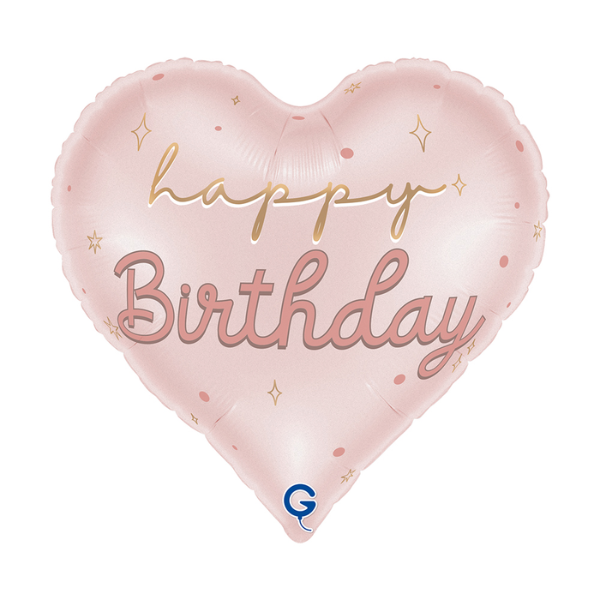 ⚪ cuore happy birthday