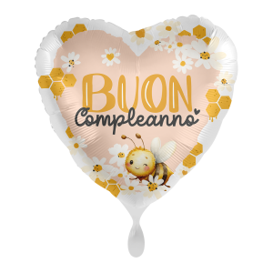 ⚪ cuore happy birthday ape miele