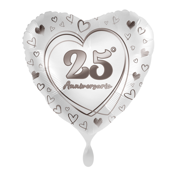 ⚪ cuore venticinquesimo anniversario