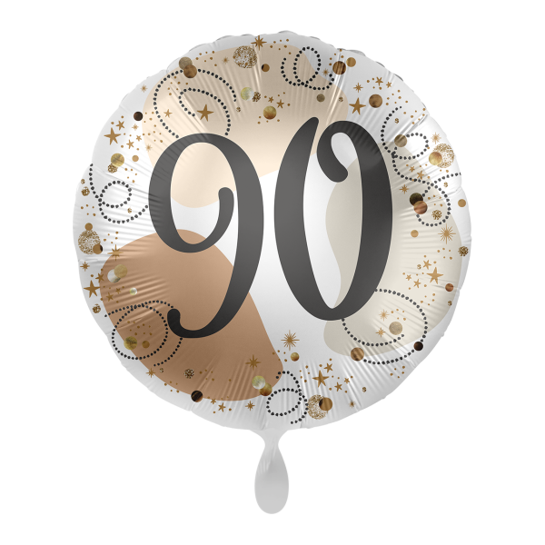 ⚪ round buon compleanno 90